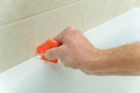 bathroom caulking