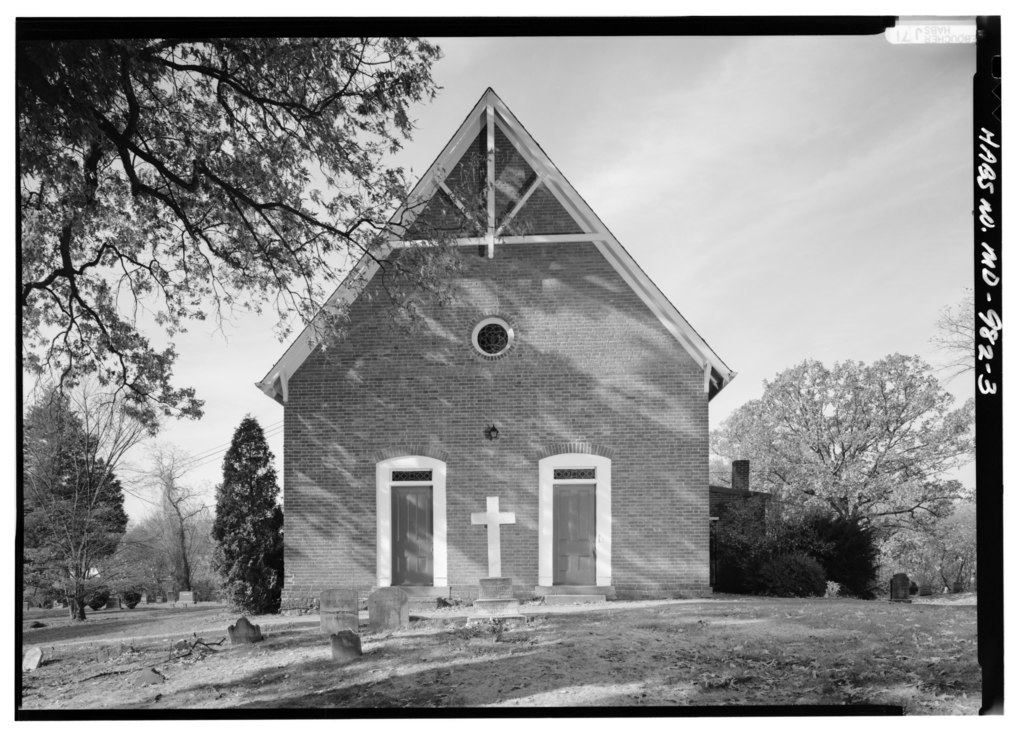 Addison Chapel – east (front) elevation