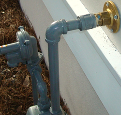 gas line installation