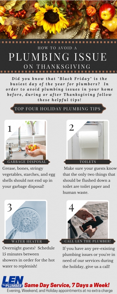Plumbing Tips For Thanksgiving