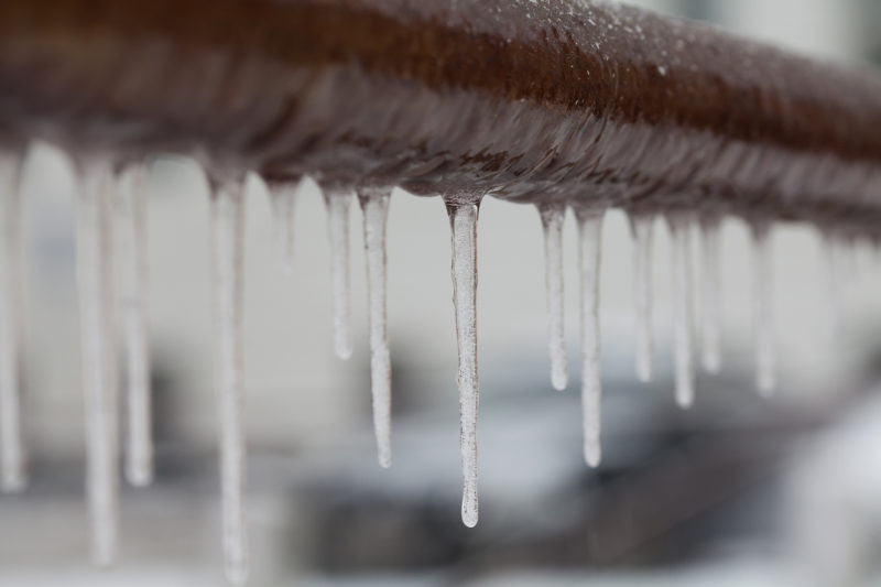 a frozen pipe could cause a lot of plumbing problems