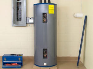 Boiler in the basement of a home in Alexandria, VA